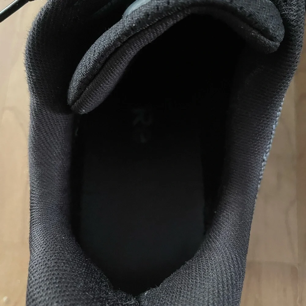 Reebok Black Mesh Lace Up Mens Sneakers Size 13 - Picture 8 of 11